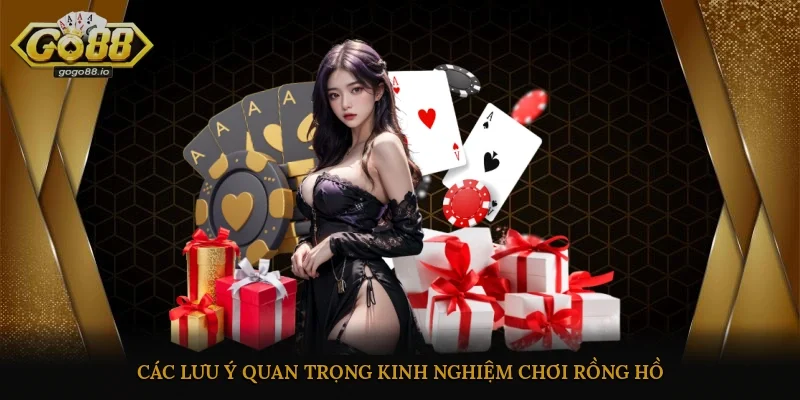 Các lưu ý quan trọng kinh nghiệm chơi rồng hồ